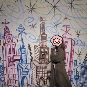 Khaki Brown Long wind coat